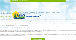 Desktop Screenshot of kieslers.com